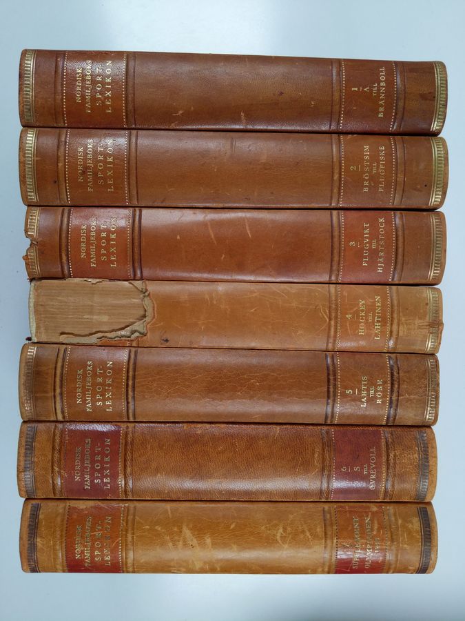 Nordisk Familjeboks Sportlexikon 1-7