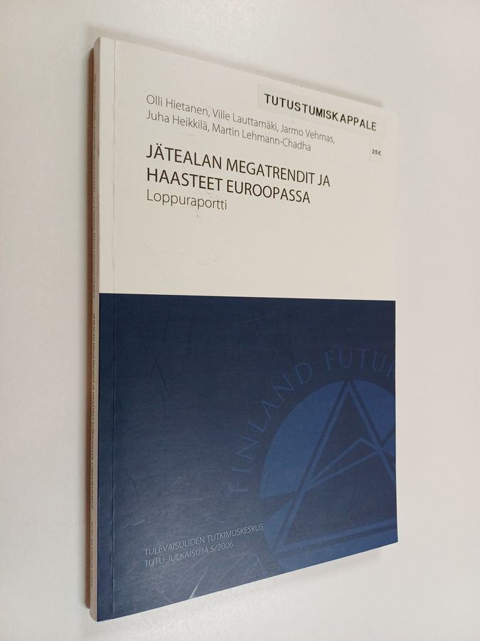 Jätealan megatrendit ja haasteet Euroopassa