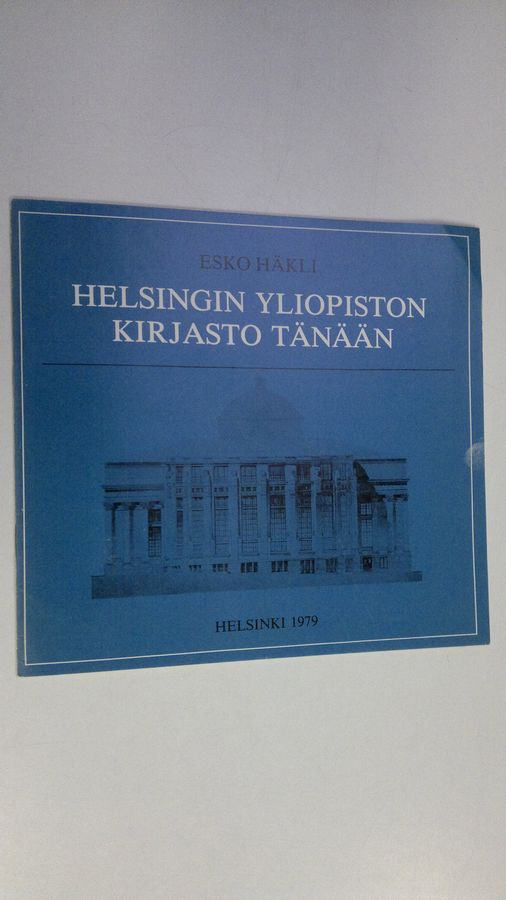 Helsingin yliopiston kirjasto tänään