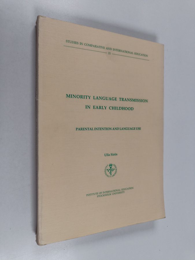 Minority language transmission in early childhood