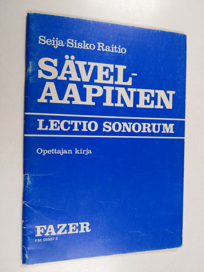 Lectio sonorum.