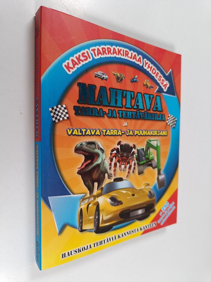 Mahtava tarra- ja tehtäväkirja/ Valtava tarra