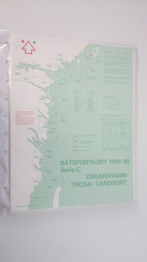 Båtsportkort 1984-85 Serie C Oskarshamn - Trosa- Landsort
