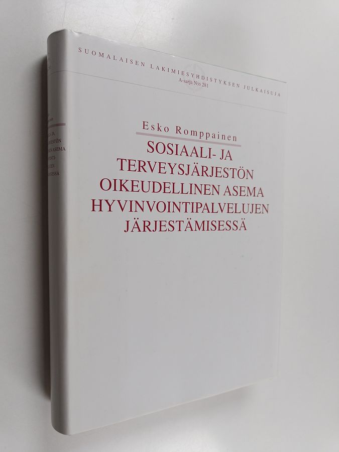Sosiaali- ja terveysjärjestön oikeudellinen asema hyvinvointipalvelujen järjestämisessä