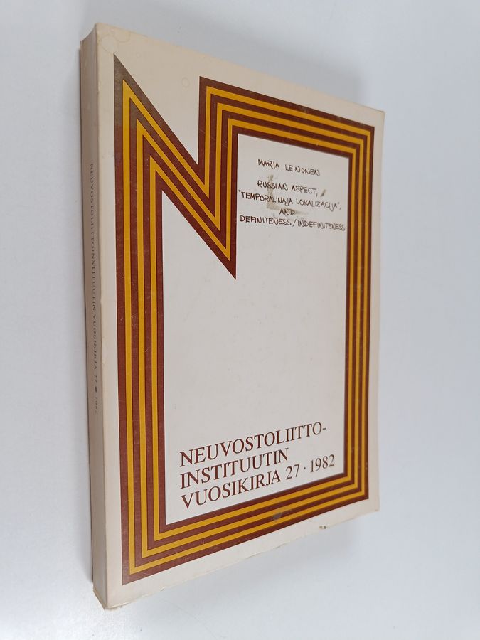 Russian aspect, 'temporal'naja lokalizacija' and definiteness/indefiniteness