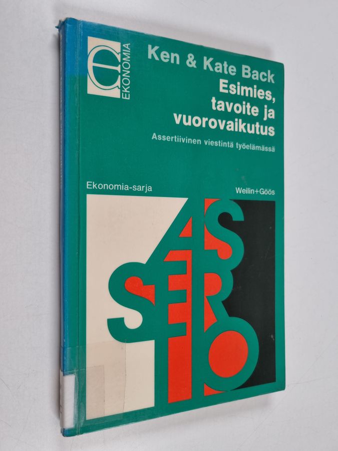 Esimies, tavoite ja vuorovaikutus