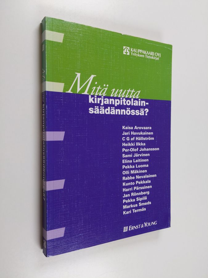 Mitä uutta kirjanpitolainsäädännössä?