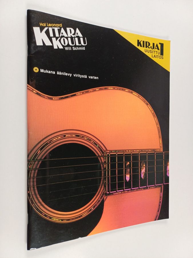 Will Schmid : Hal Leonard kitarakoulu 1 (+äänilevy)