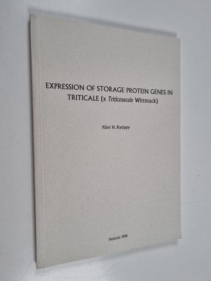 Expression of storage protein genes in triticale (x Triticosecale Wittmack)