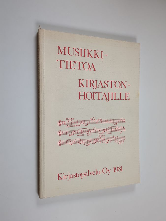 Musiikkitietoa kirjastonhoitajille