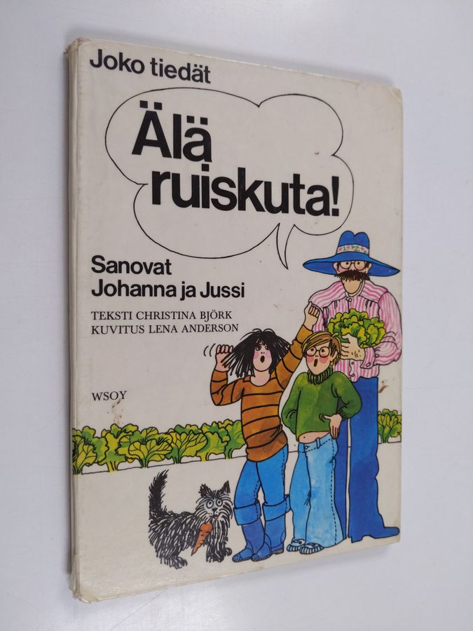Älä ruiskuta! sanovat Johanna ja Jussi