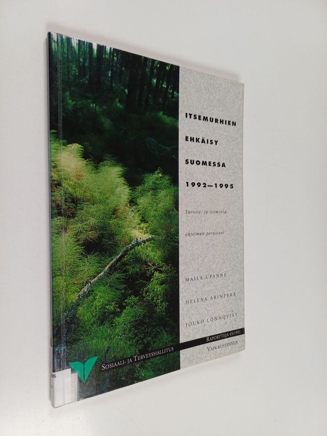 Itsemurhien ehkäisy Suomessa 1992-1995
