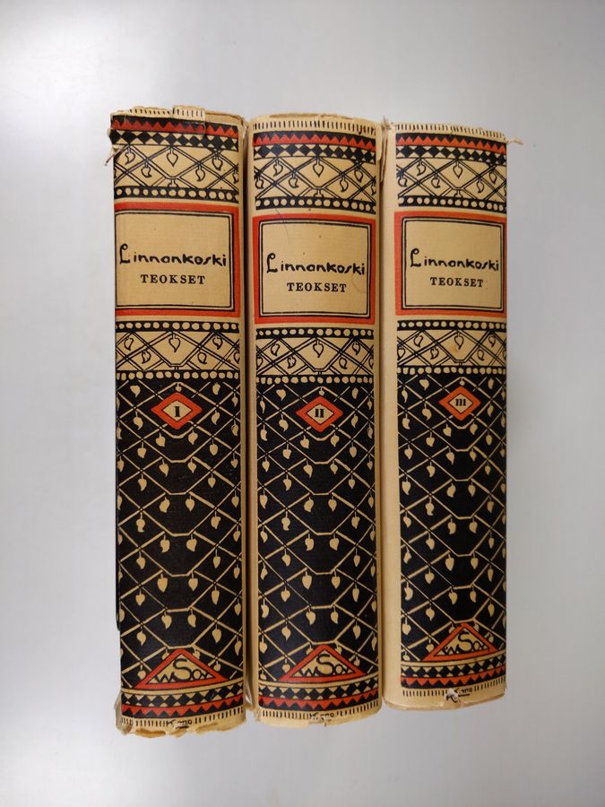 Johannes Linnankoski : Kootut teokset 1-3