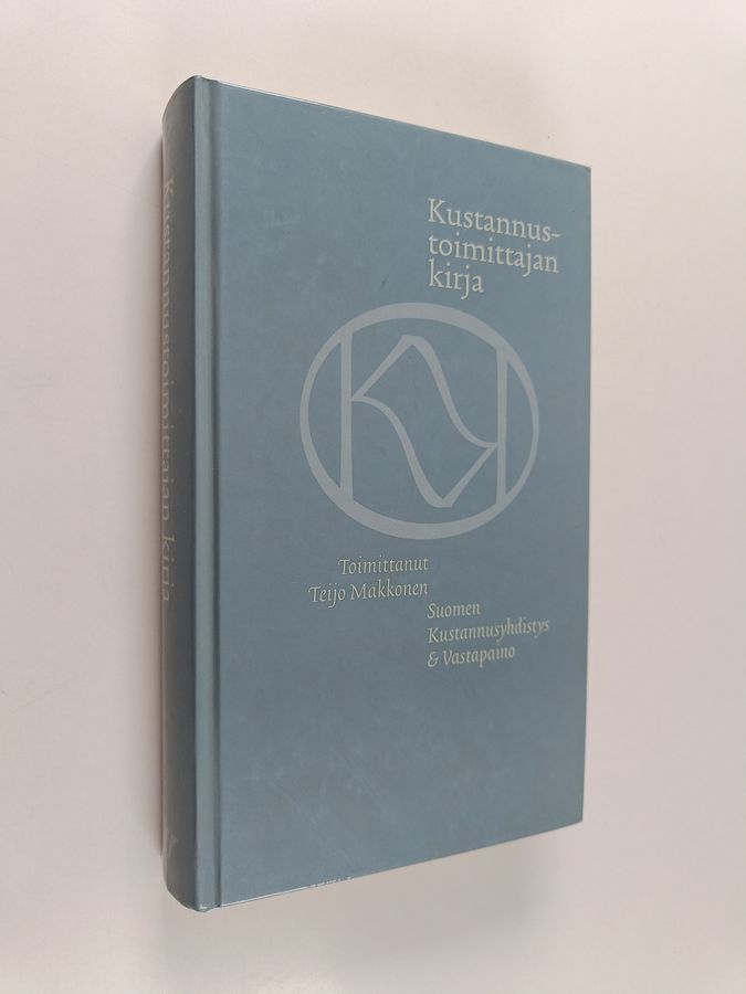 Kustannustoimittajan kirja