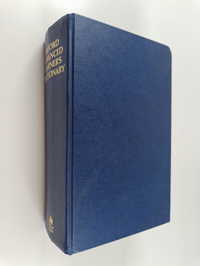 Oxford advanced learner's dictionary of current English
