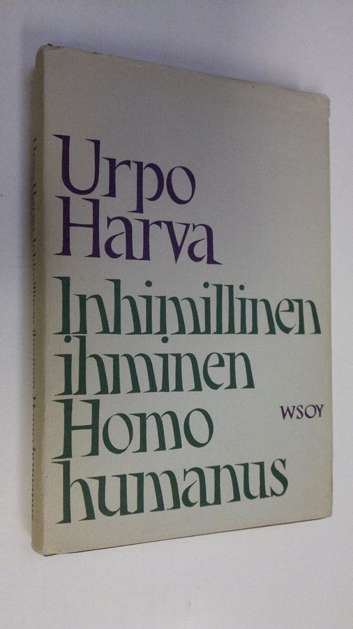 Inhimillinen ihminen Homo humanus