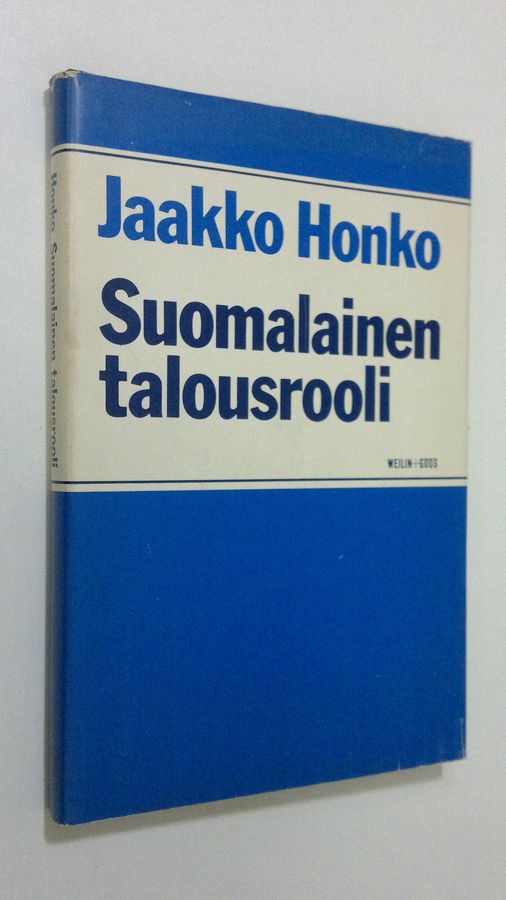Jaakko Honko : Suomalainen talousrooli