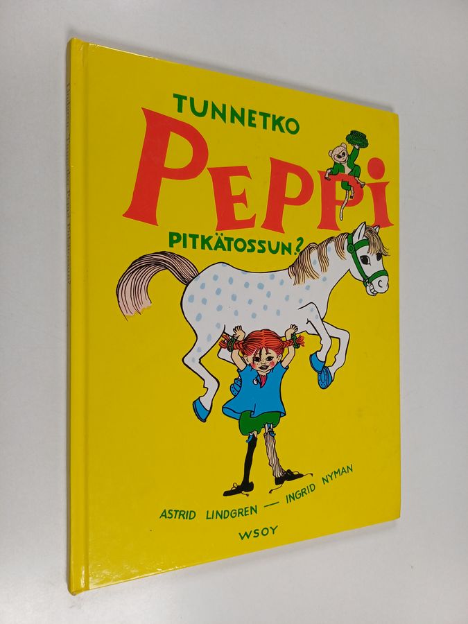 Astrid Lindgren : Tunnetko Peppi Pitkätossun