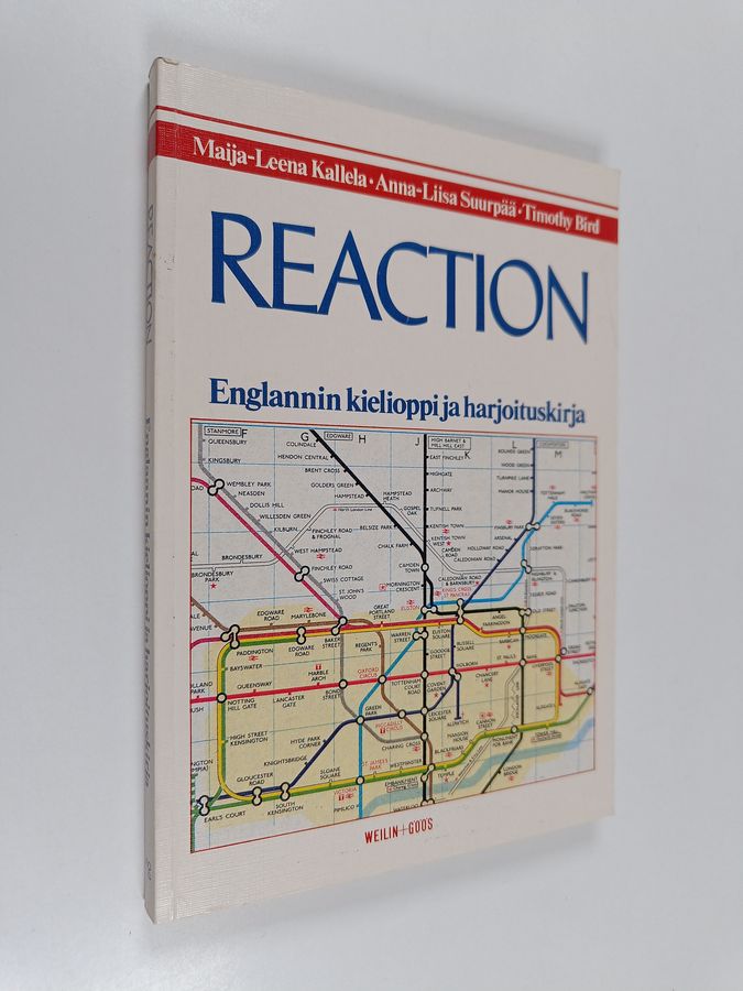 Maija-Leena Kallela : Reaction : englannin kielioppi ja harjoituskirja
