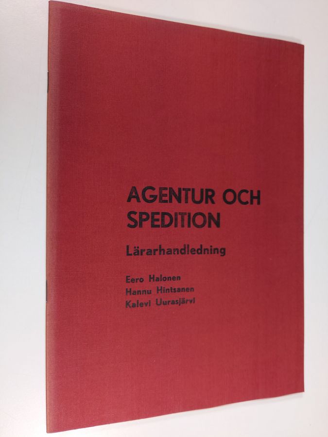 Agentur och spedition.
