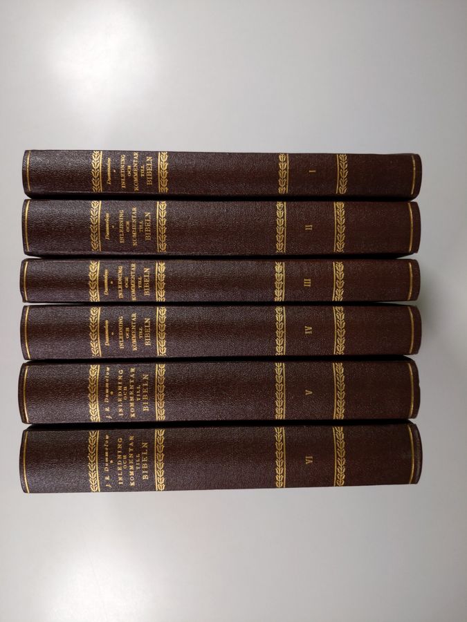 J. R. Demmelow : Inledning och kommentar till bibeln 1-6