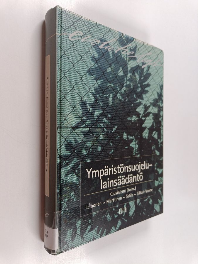 Ympäristönsuojelulainsäädäntö
