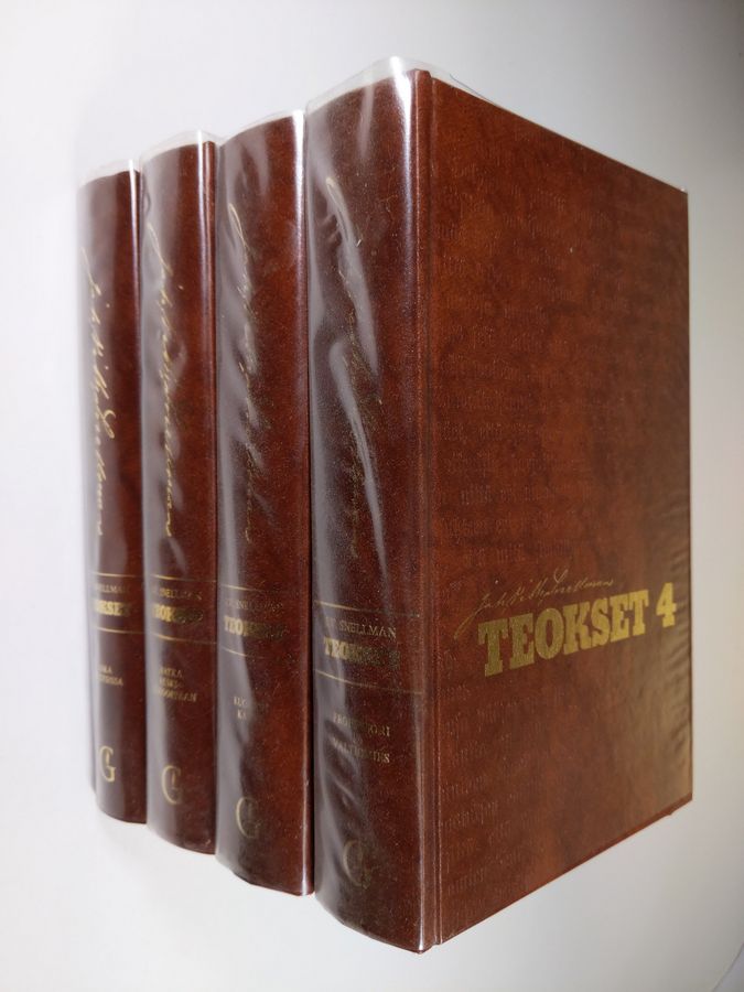 J. V. Snellman : Teokset 1-4 : Aika Ruotsissa ; Matka keski-Eurooppaan ; Kuopion kausi ; Professori ja valtiomies