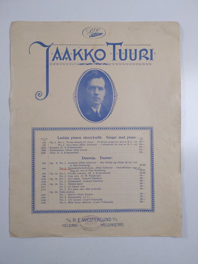 Jaakko Tuuri : Paimentytön kehtolaulu