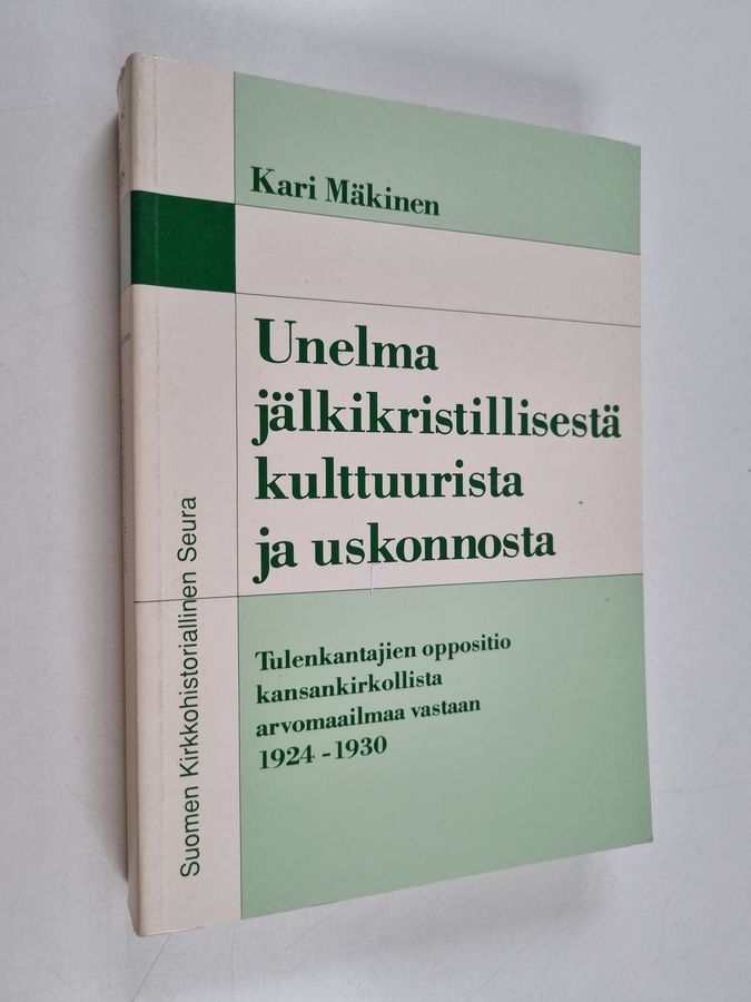 Unelma jälkikristillisestä kulttuurista ja uskonnosta