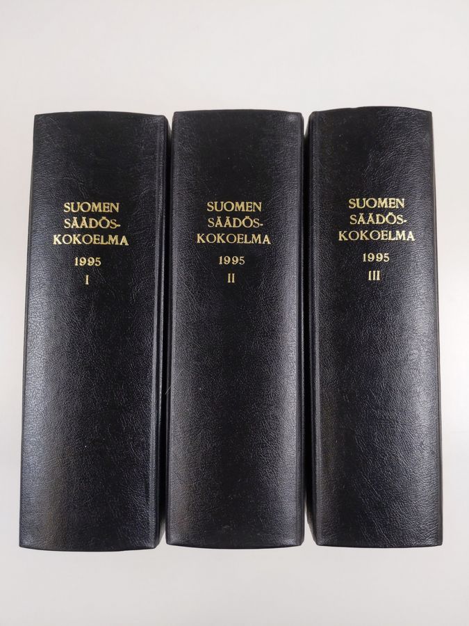 Suomen säädöskokoelma 1995 1-3