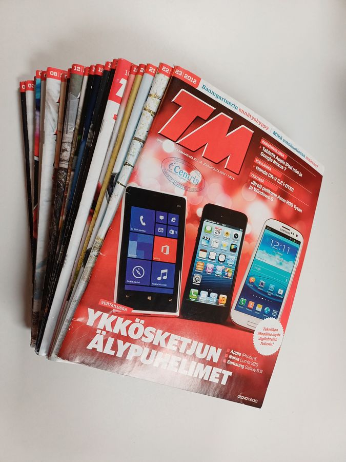 Tekniikan maailma vuosikerta 2012 (1-23 +3 erikoisnumeroa)