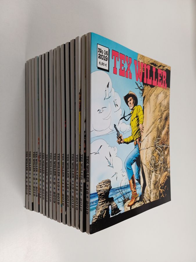 Tex Willer vuosikerta 2019 (1-16)