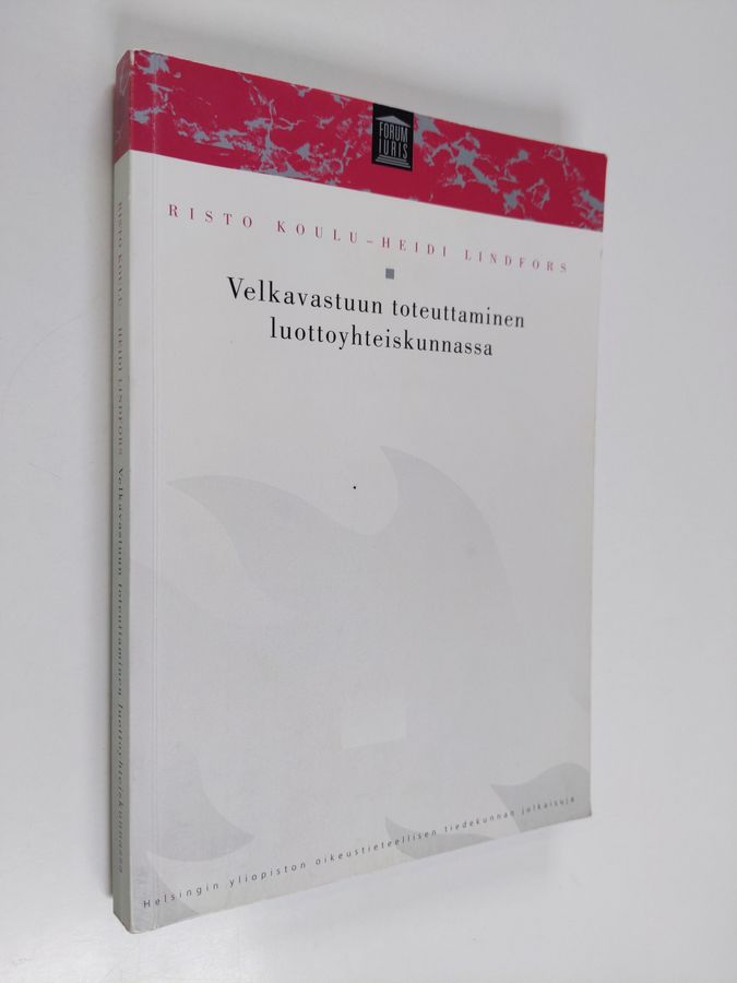 Velkavastuun toteuttaminen luottoyhteiskunnassa