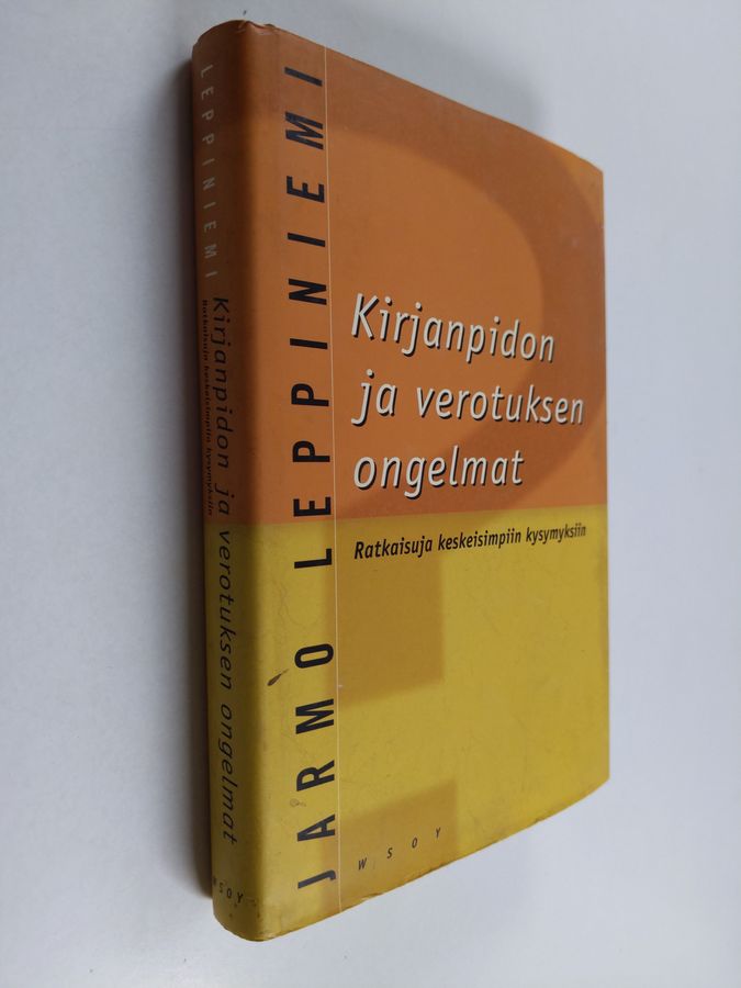 Kirjanpidon ja verotuksen ongelmat