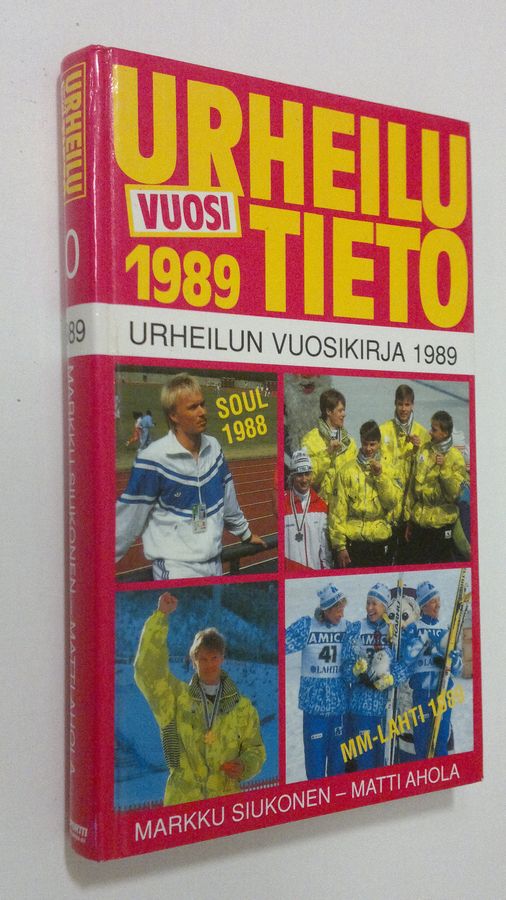 Markku Siukonen : Urheilun vuosikirja 1989