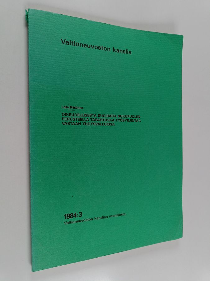 Oikeudellisesta suojasta sukupuolen perusteella tapahtuvaa työsyrjintää vastaan Yhdysvalloissa