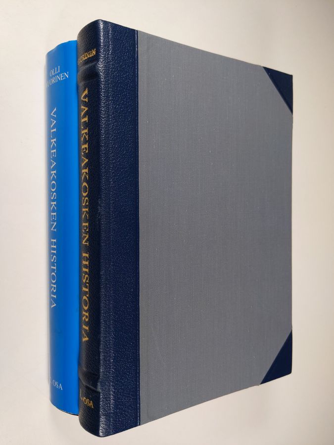 Olli Vuorinen : Valkeakosken historia 1-2 (tekijän omiste)