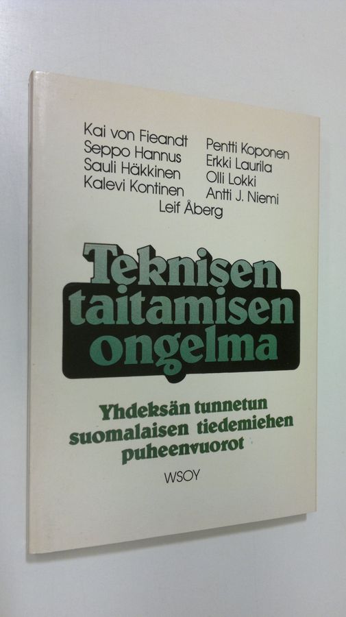Teknisen taitamisen ongelma