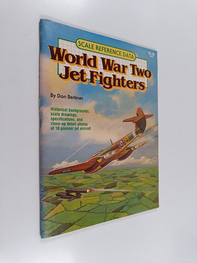Historical backgrounds, scale drawings, specifications, and close-up detail photos of 10 pioneer jet ...