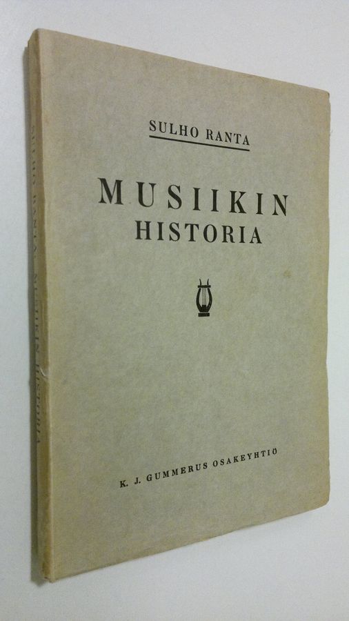 Sulho Ranta : Musiikin historia pääpiirteittäin