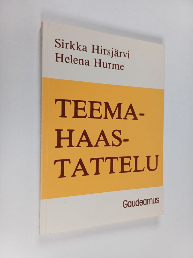 Teemahaastattelu
