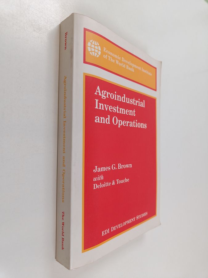 Agroindustrial investment and operations