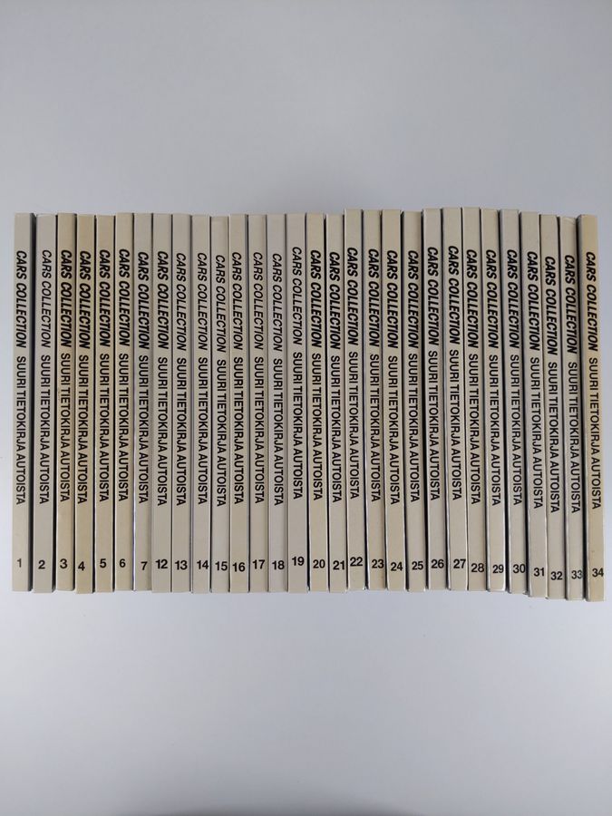 Cars : cars collection : suuri tietokirja autoista 1-7 ; 12-23