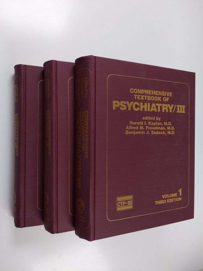 Alfred M. Freedman : Comprehensive textbook of psychiatry 1-3 / III