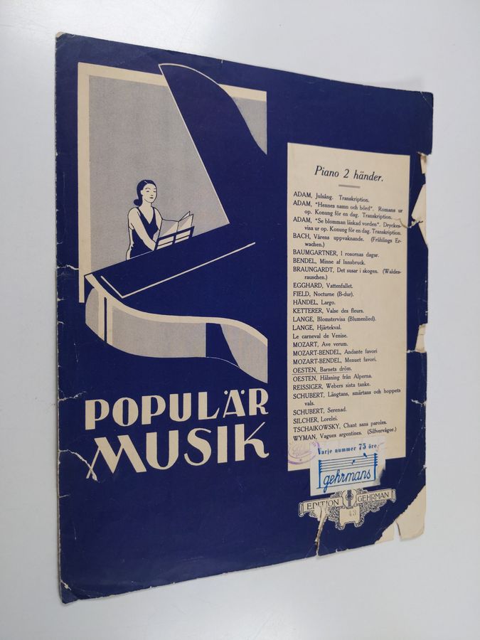 Populär Musik - Piano 2 händer : Barnets dröm