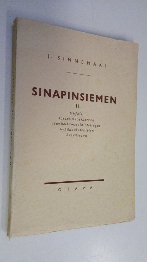 Sinapinsiemen 2, Ohjeita toisen vuosikerran evankeliumeista otettujen pyhäkoulutekstien käsittelyyn