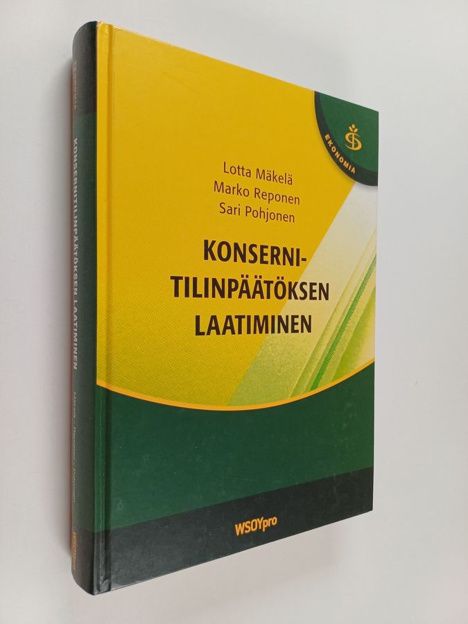 Konsernitilinpäätöksen laadinta