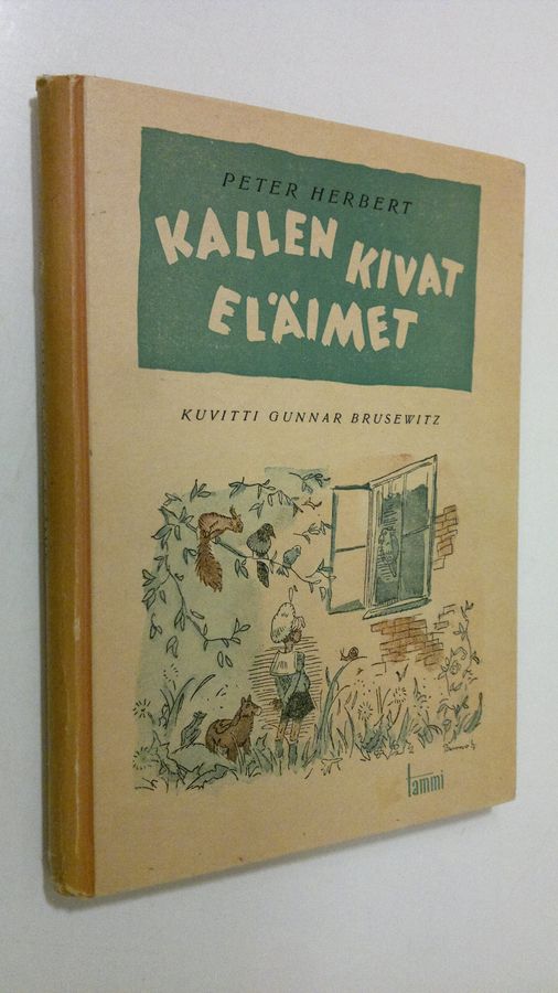 Peter Herbert : Kallen kivat eläimet : tässä tarinassa kerrotaan pienestä Roope-varpusesta, iloisesta Kurre-oravasta, Kuhnus-etanasta, Loikka-sammakosta ynnä Fannista ja Nelistäjästä sekä Jaakosta