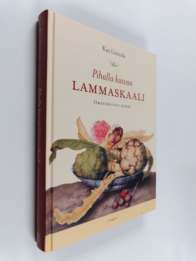 Kai Linnilä : Pihalla kasvaa lammaskaali : omavarainen kokki (signeerattu, tekijän omiste)