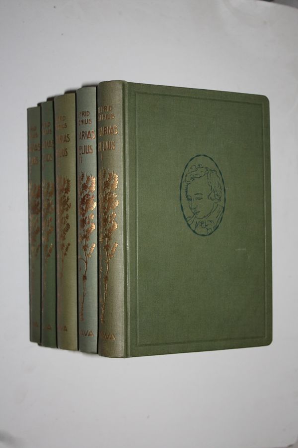 Valfrid Vasenius : Zacharias Topelius ihmisenä ja runoilijana 1-6 (osa 5 puuttuu)